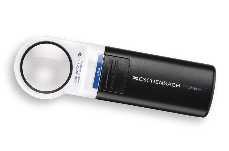 Mobilux LED Hand-held Magnifier - Small Round