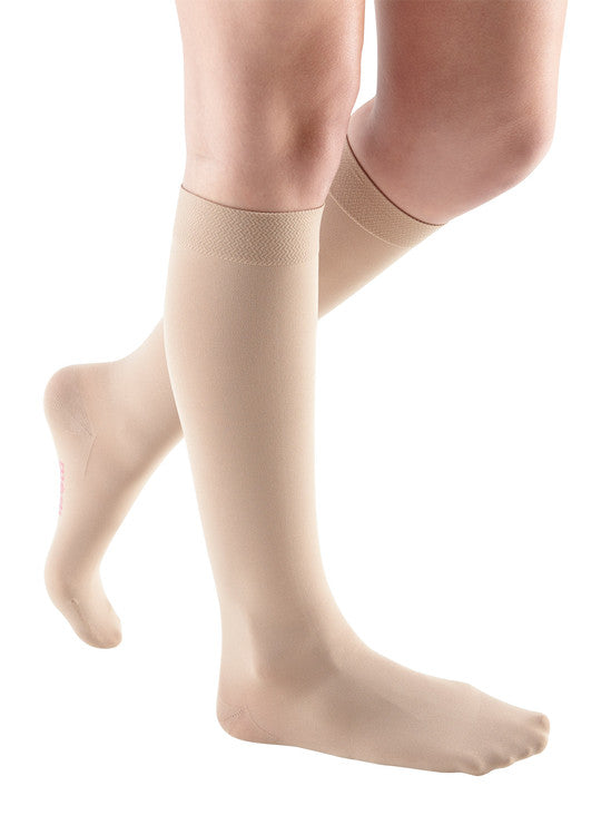 Mediven Comfort 20-30 mmHg Calf High Closed Toe, Standard, Size I, Sandstone