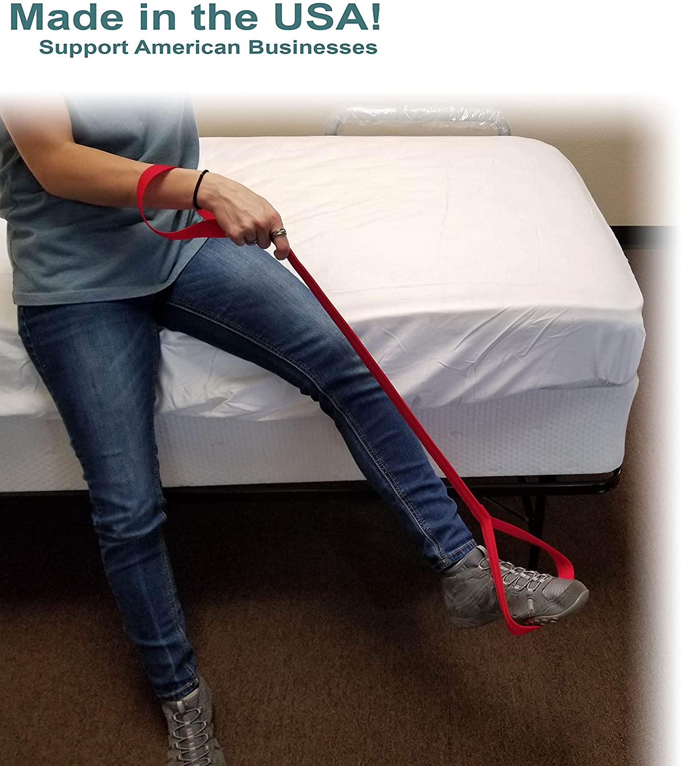 Leg Lifter, Rigid, Made in the USA