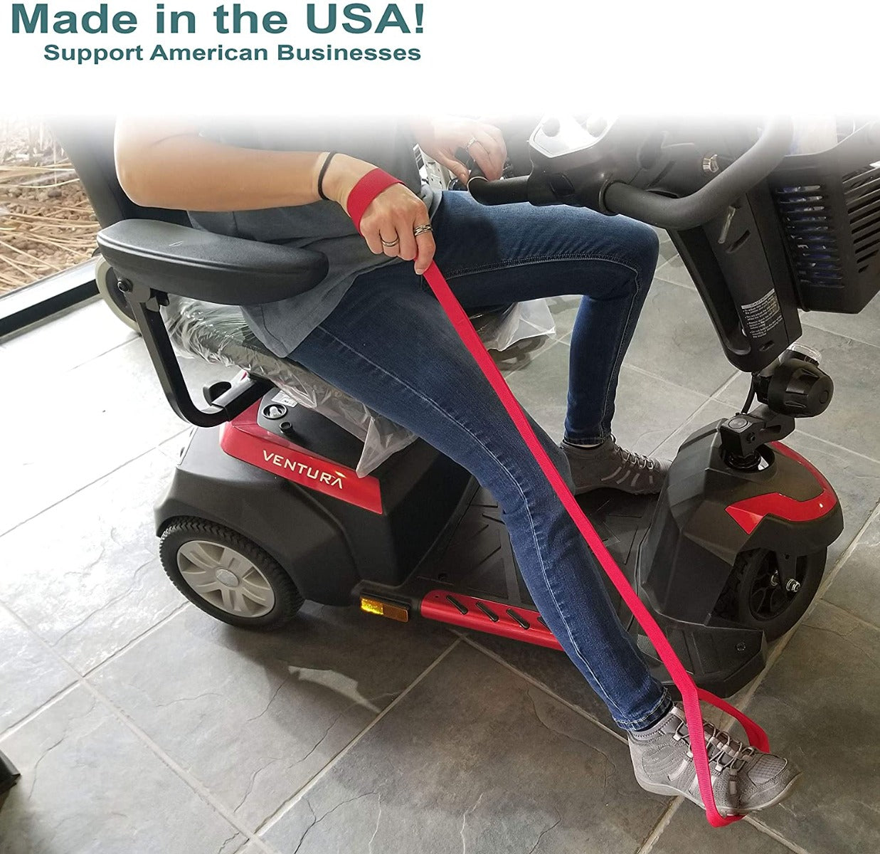 Leg Lifter, Rigid, Made in the USA