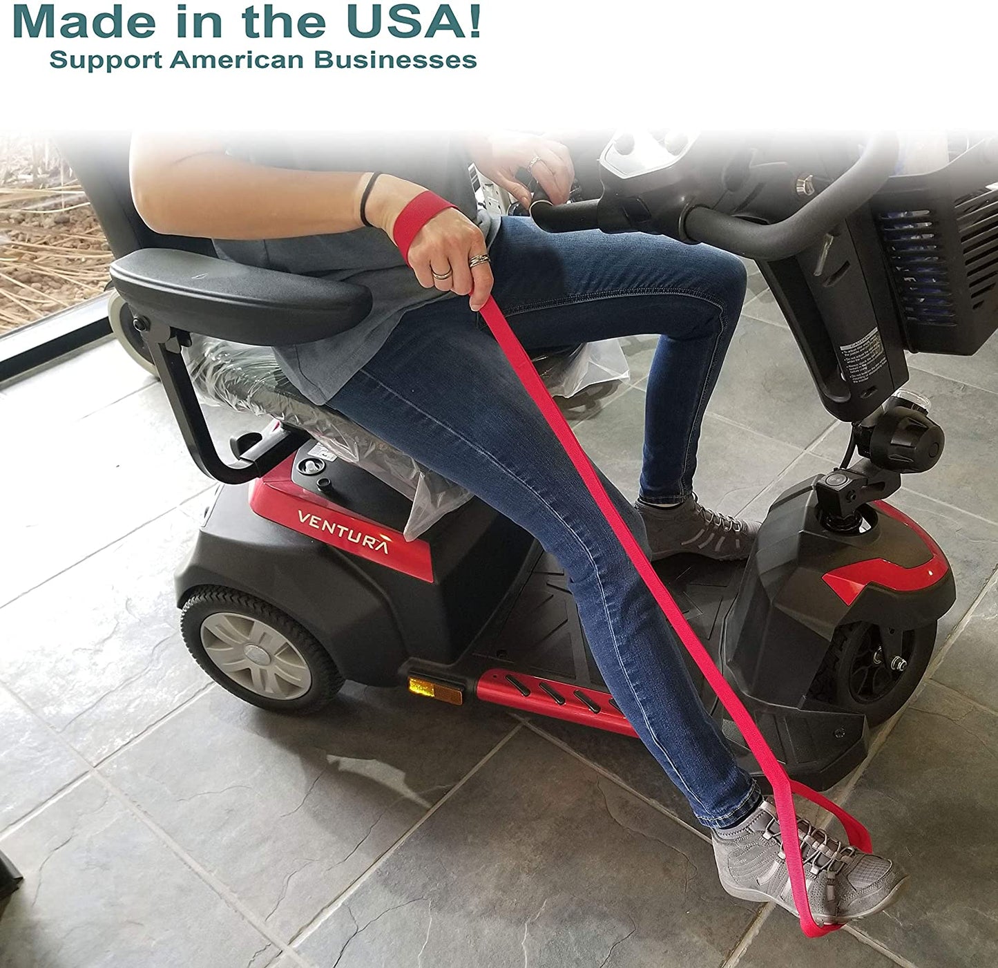 Leg Lifter, Rigid, Made in the USA