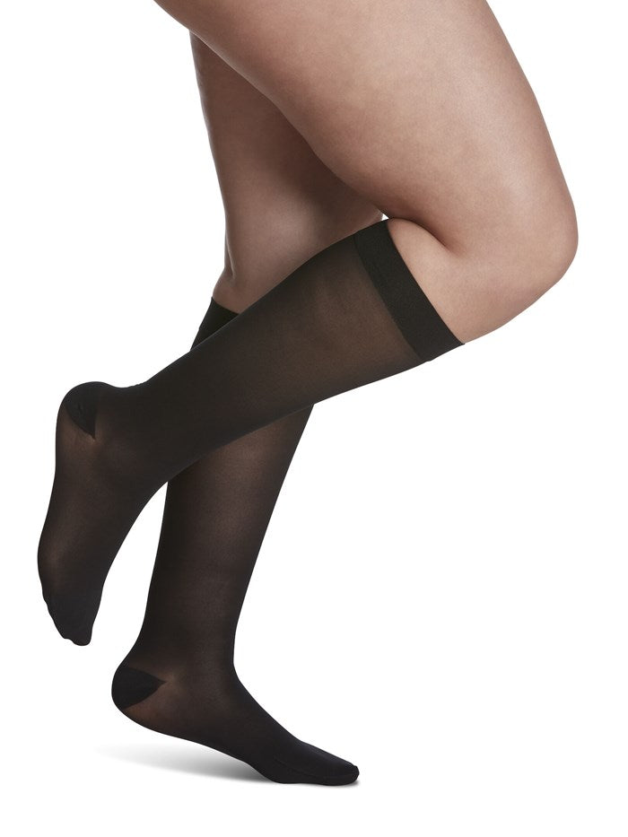 Sigvaris Style Sheer - 20-30 mmHg Calf Knee High Compression Stockings 782C