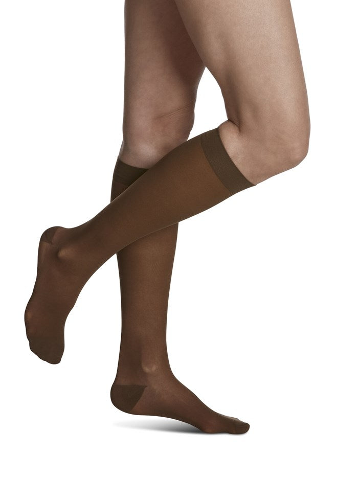 Sigvaris Style Sheer - 15-20 mmHg Calf Knee High Compression Stockings 781C