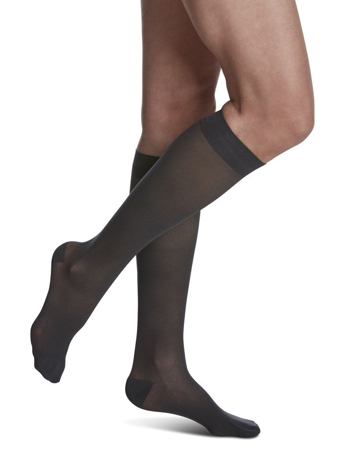 Sigvaris Style Sheer - 15-20 mmHg Calf Knee High Compression Stockings 781C