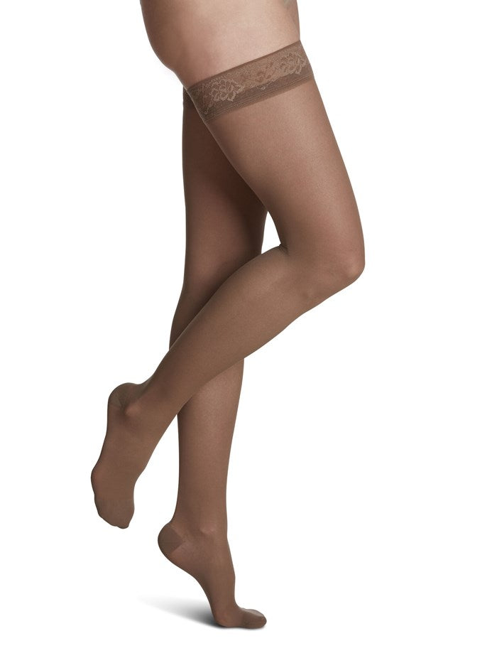 Sigvaris Style Sheer - 15-20 mmHg Thigh High Compression Stockings 781N