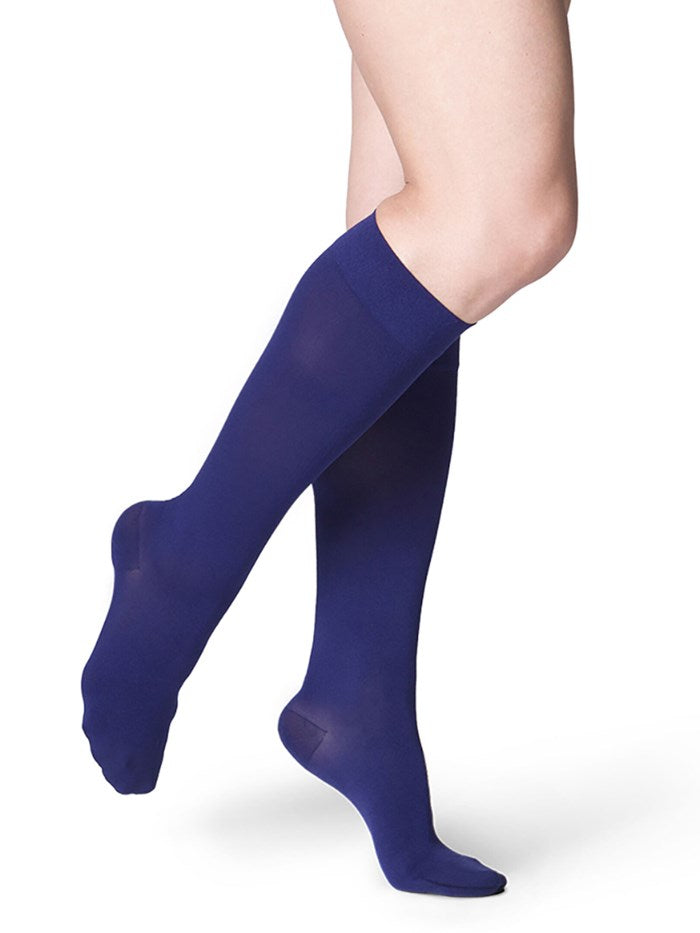 Sigvaris Soft Opaque - 15-20 mmHg Calf Knee High Compression Stockings 841C