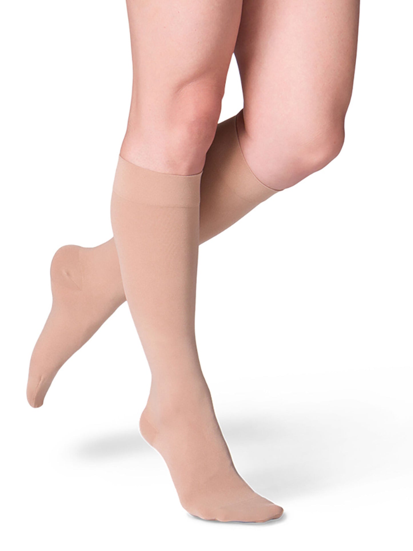 Sigvaris Soft Opaque - 15-20 mmHg Calf Knee High Compression Stockings 841C
