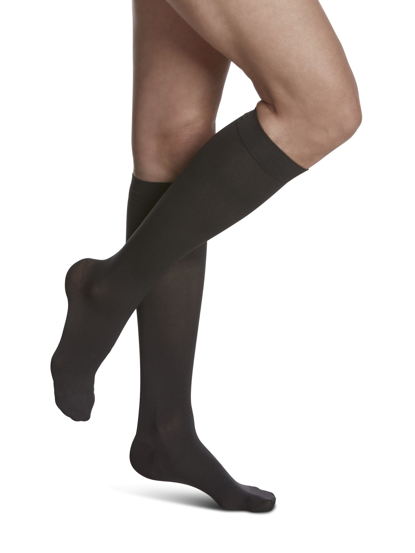 Sigvaris Soft Opaque - 15-20 mmHg Calf Knee High Compression Stockings 841C