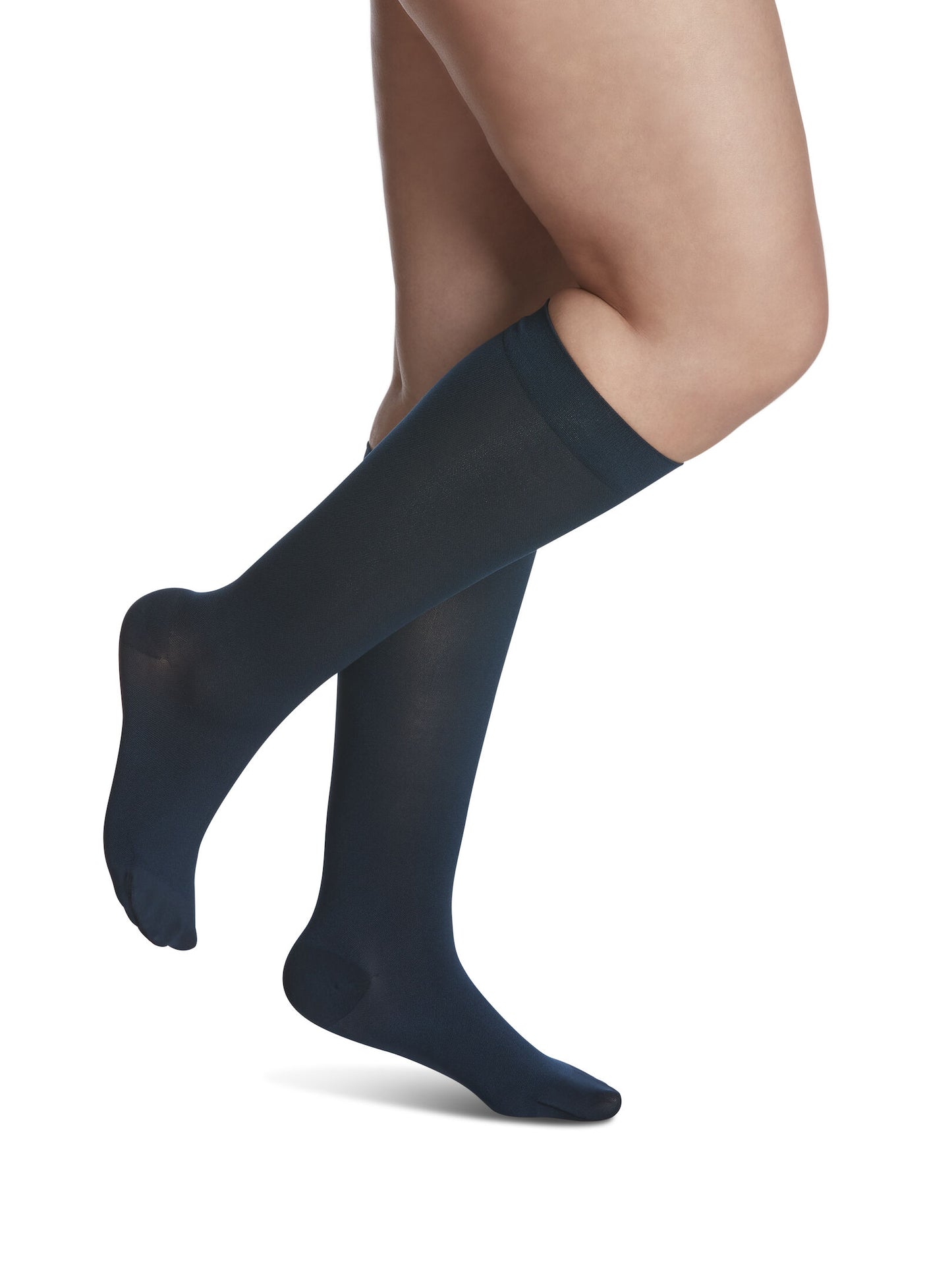 Sigvaris Soft Opaque - 15-20 mmHg Calf Knee High Compression Stockings 841C