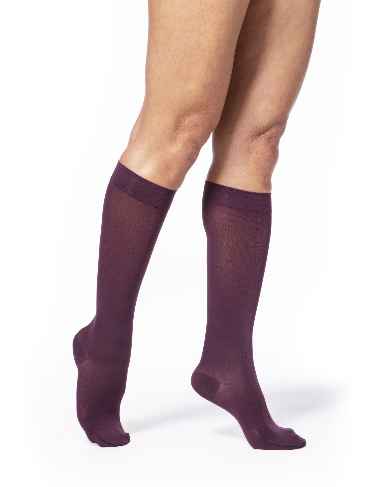 Sigvaris Soft Opaque - 15-20 mmHg Calf Knee High Compression Stockings 841C