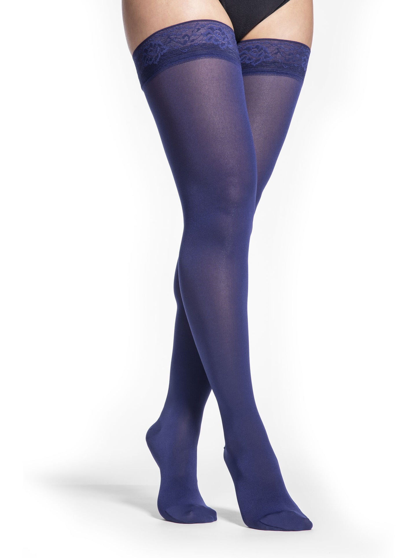 Sigvaris Soft Opaque - 15-20 mmHg Thigh High Compression Stockings 841N
