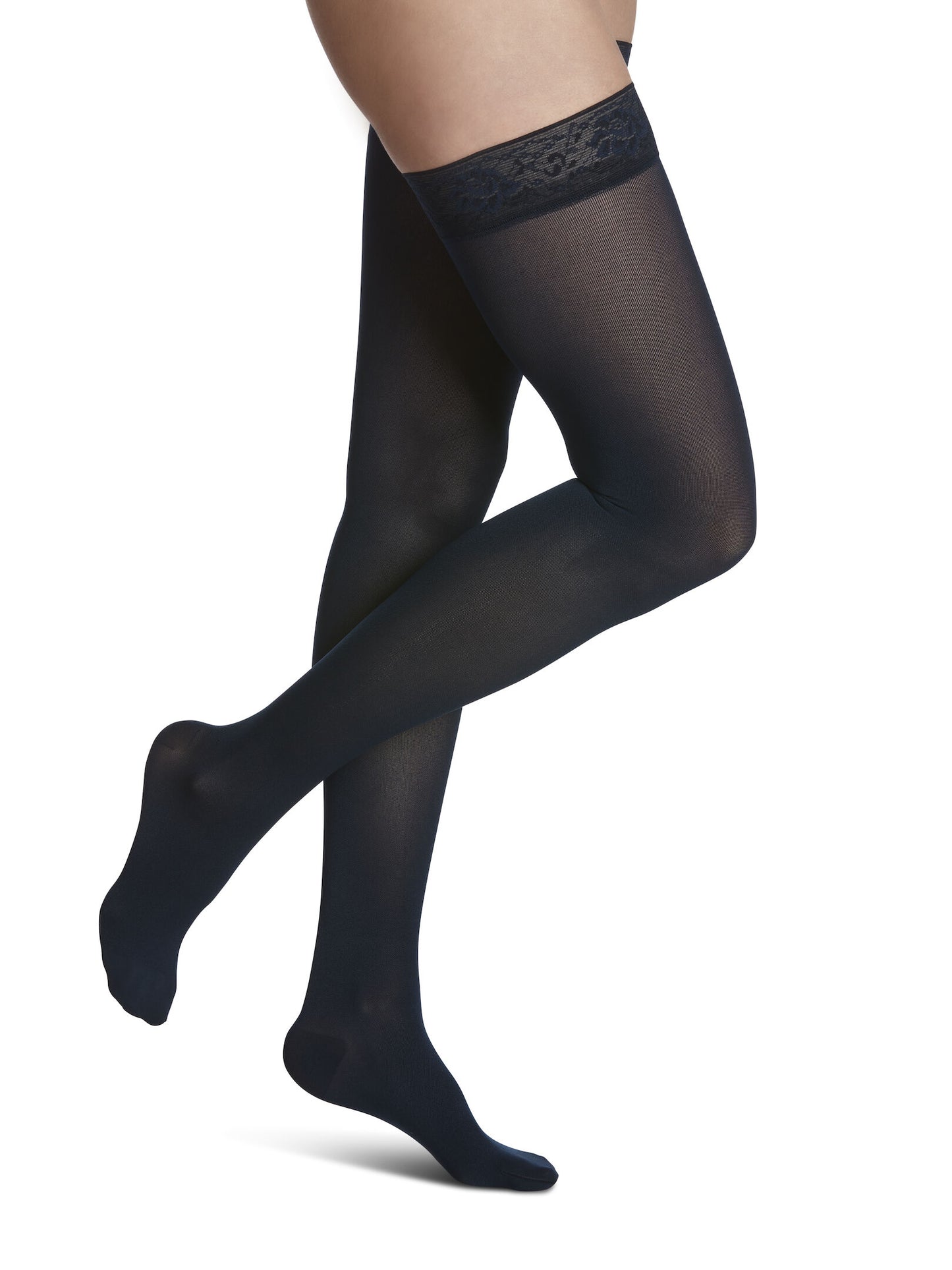 Sigvaris Soft Opaque - 15-20 mmHg Thigh High Compression Stockings 841N